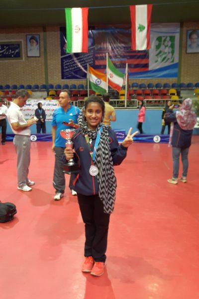 tanisi-kirtani-wins-team-silver-medal-at-ittf-fajr-cup