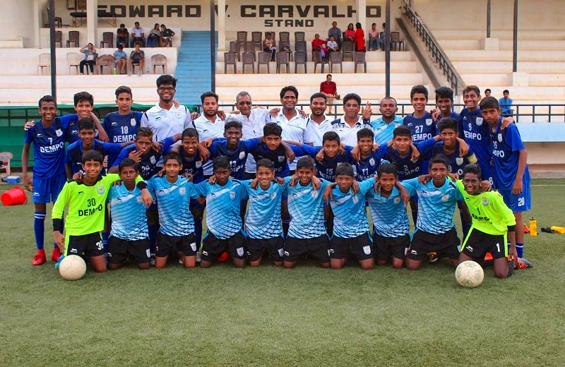 The victorious Dempo SC team